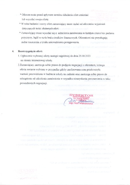 SP Sokołowiec - Zaproszenie do złożenia oferty cenowej na zakup opału w roku szkolnym 2023/2024